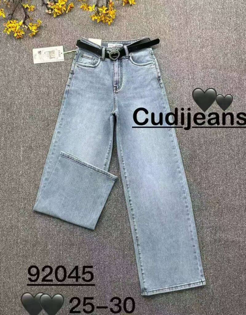 Spodnie damskie jeans Roz 25-30, 1 kolor Paczka 10 szt